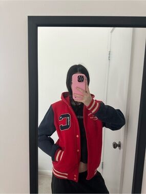 Vintage Streetwear Varsity Letterman Jacket